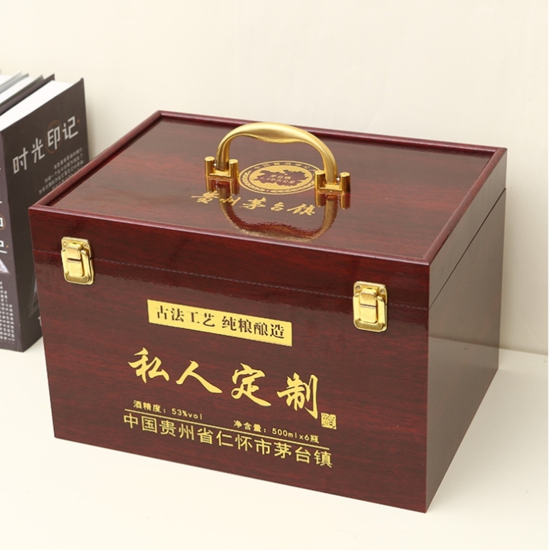 高档木盒可以促进包装产品的价值